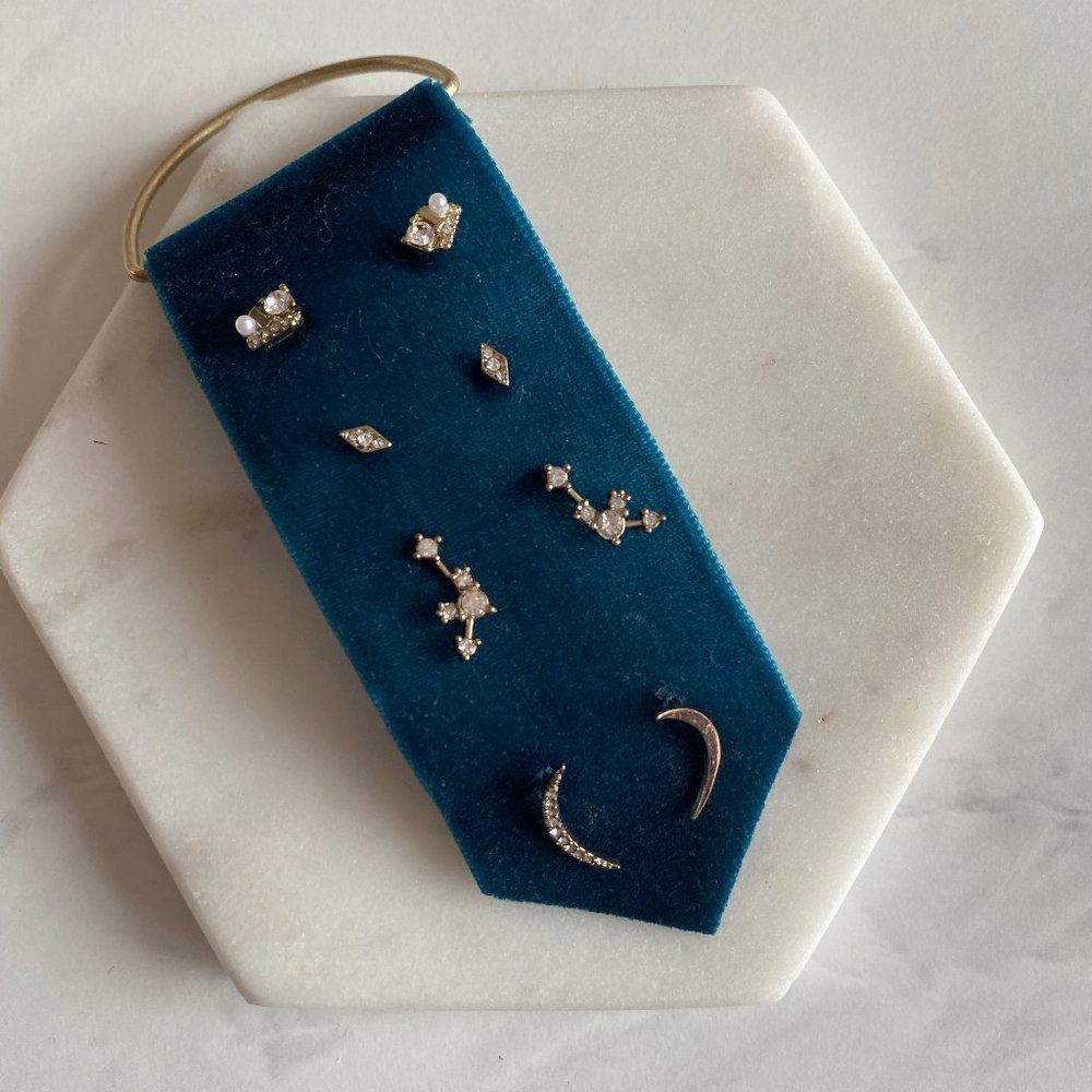 NWOT Anthropologie Delicate Earring Stud Set
